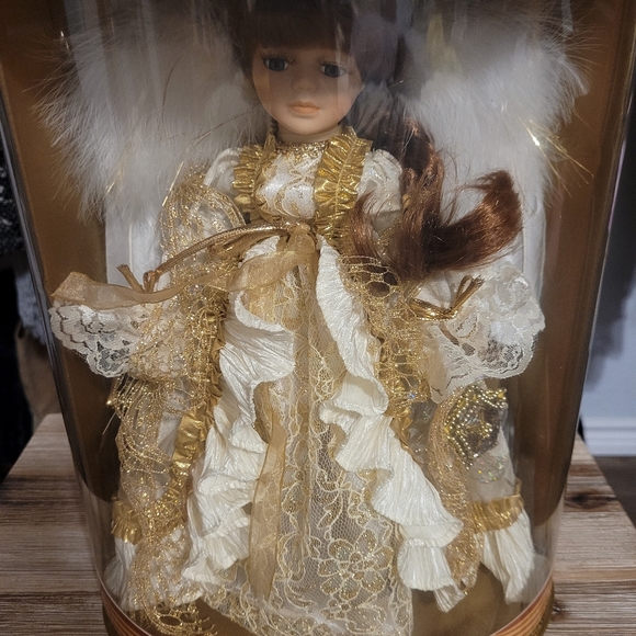Beautiful Genuine Fine Bisque Porcelain Doll - Picture 4 of 6